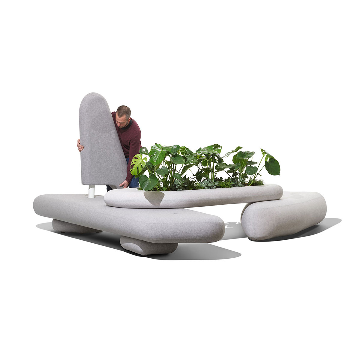 Hunebed modular couch